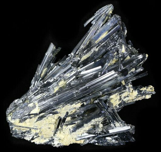 Metallic Stibnite Cluster - China #31576